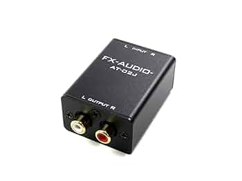 金田式　高音質アッテネーター Amazon | FX-AUDIO- AT-02J 高精度 ラインレベル アッテネーター